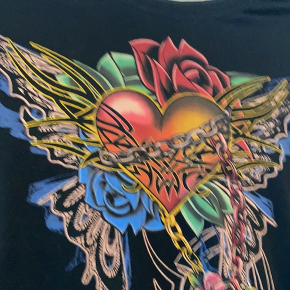 Chained Heart VEGAS Top - Picture 2 of 6